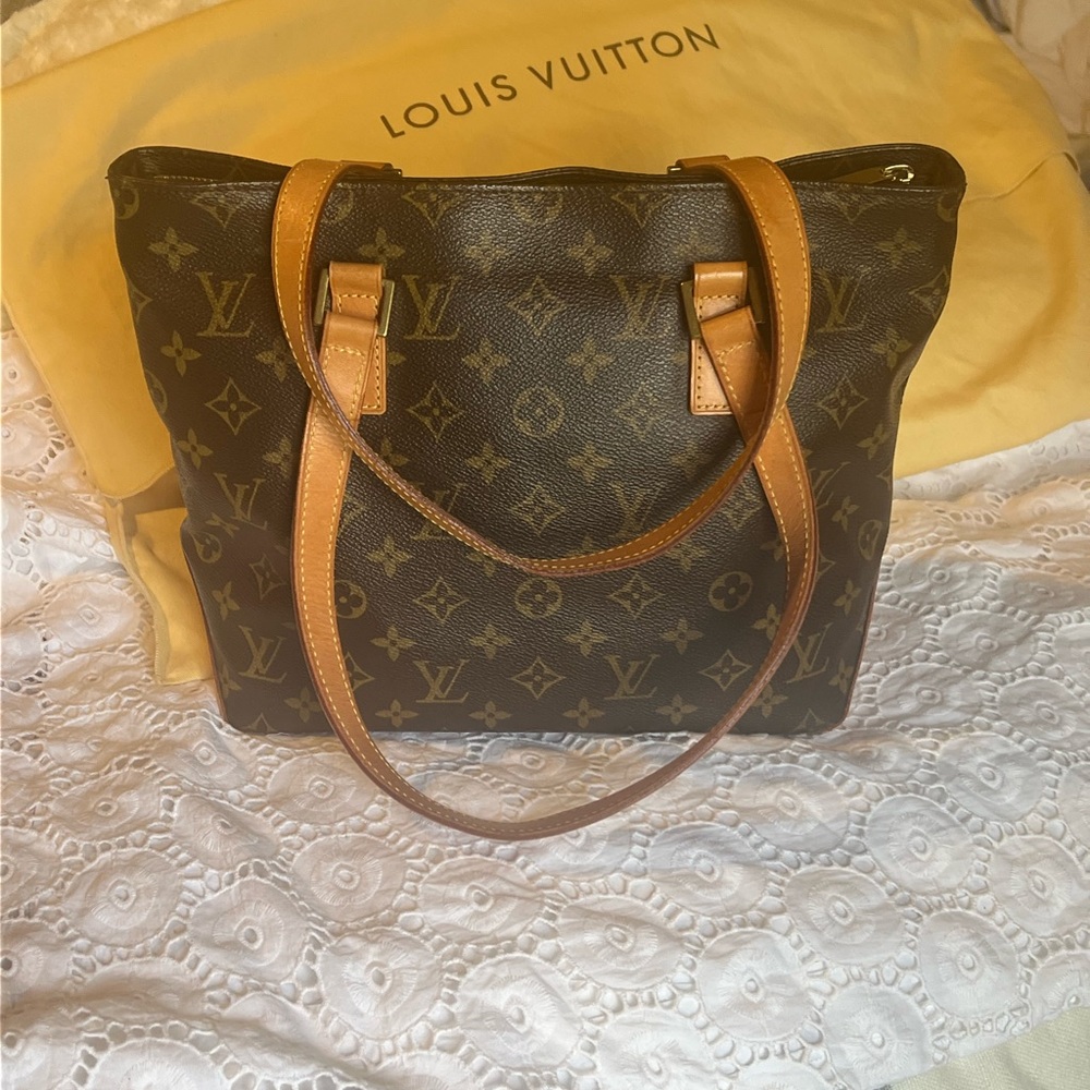 CLEAN Louis Vuitton Cabas Piano Monogram Handbag - Picture 5 of 16